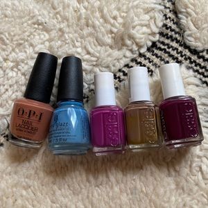 Nail polish (Essie, OPI, & China Glaze)